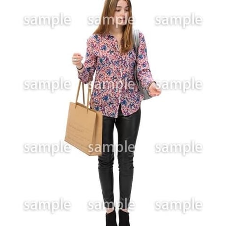 Cutout People　外国人カジュアル　BB_301