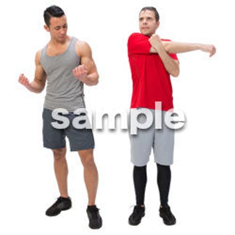 Cutout People　スポーツ　CC_121