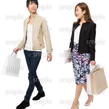 Cutout People　ショッピング　JJ_002