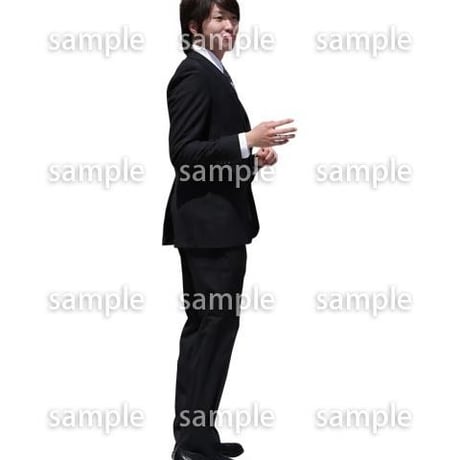 Cutout People　ビジネス-日本人　EE_218