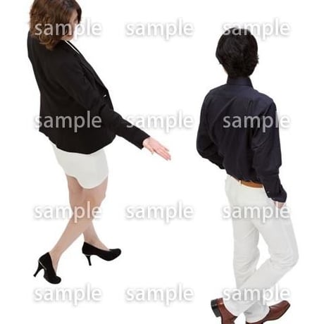 Cutout People　鳥瞰　人物　FF_039