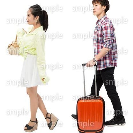 Cutout People　ショッピング　JJ_083