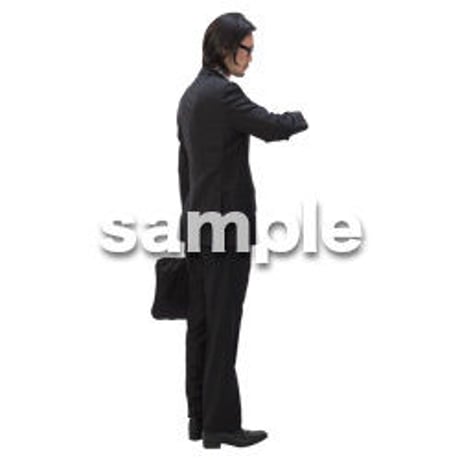 Cutout People　ビジネス-日本人　EE_204