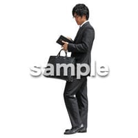 人物切抜き素材　ベーシックファッション編　P_458