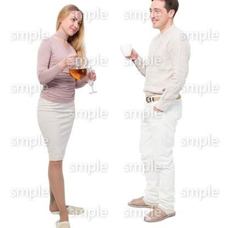 Cutout People　外国人　II_137