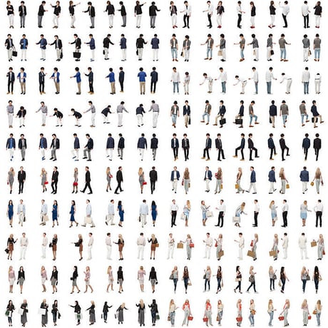 10Cutout People ショッピング[ダウンロード版]