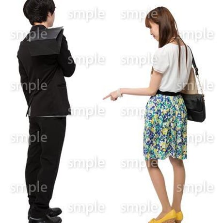 Cutout People　ショッピング　JJ_159
