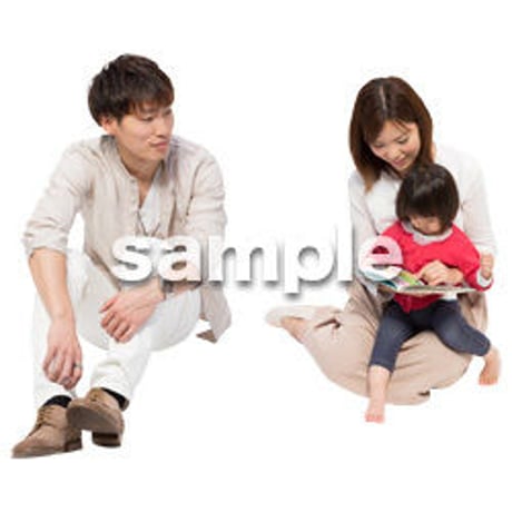Cutout People　ファミリー　II_246