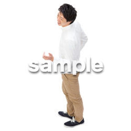 Cutout People　鳥瞰　人物　FF_253