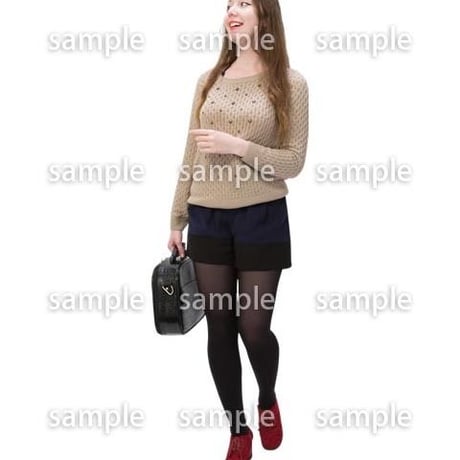 Cutout People　外国人カジュアル　BB_261