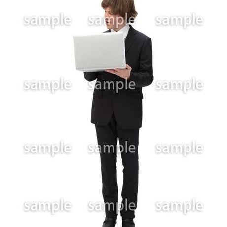 Cutout People　ビジネス　AA_081