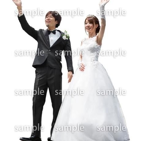 Cutout People　ウェディング　DD_038