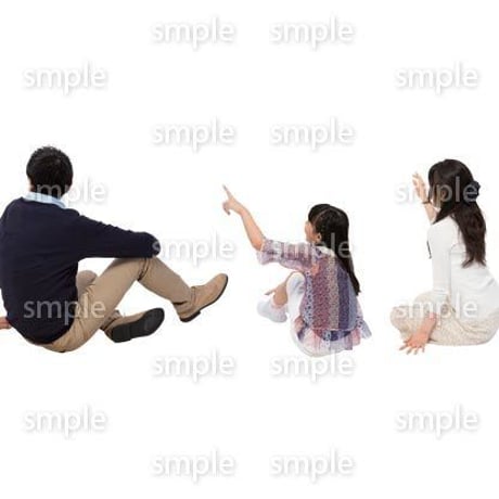 Cutout People　ファミリー　II_239