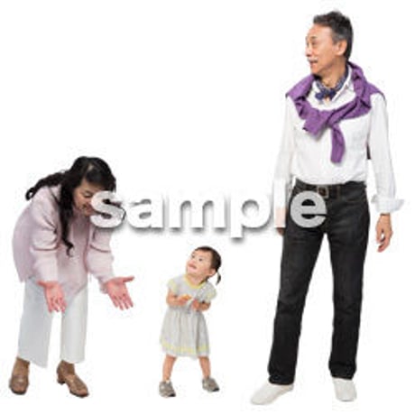 Cutout People　ファミリー　GG_201