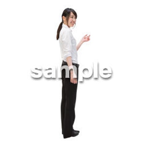 Cutout People　ビジネス　AA_348