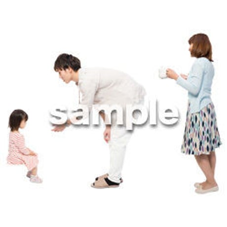 Cutout People　ファミリー　II_273