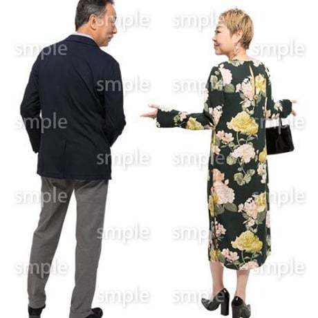 Cutout People　ハイクラス　日本人　HH_170