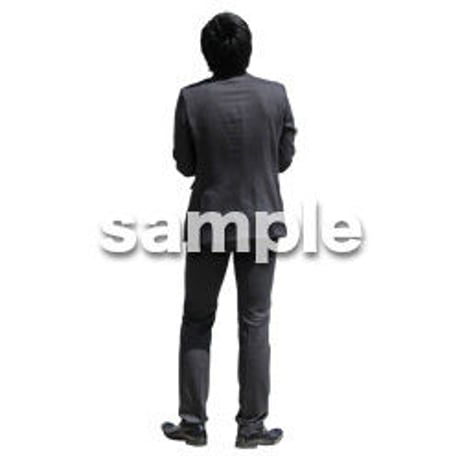 人物切抜き素材　ベーシックファッション編　P_485