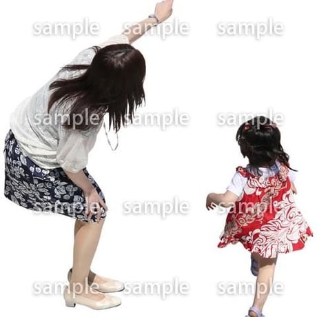 Cutout People　鳥瞰　人物　FF_150