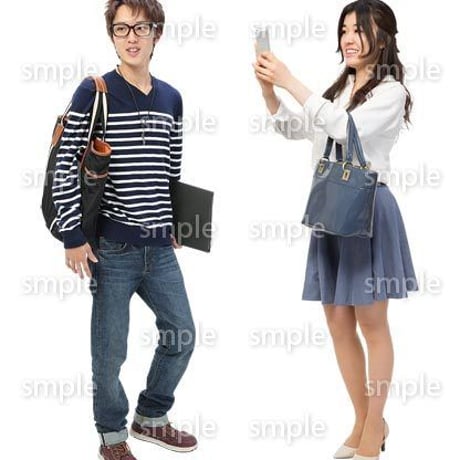 Cutout People　ショッピング　JJ_192