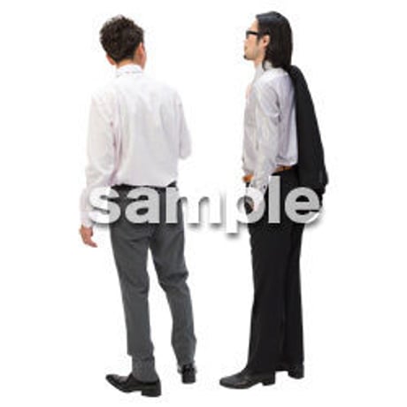 Cutout People　ビジネス-日本人　EE_049
