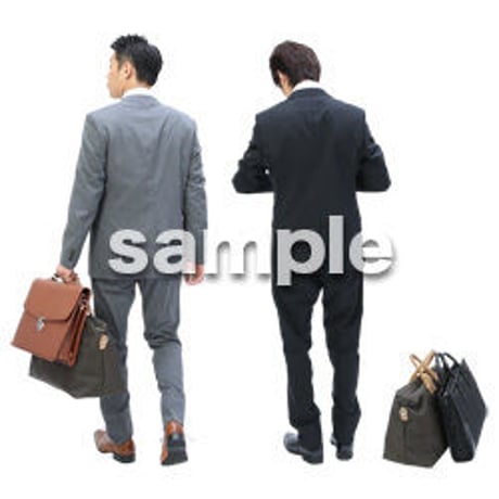 Cutout People　ビジネス-日本人　EE_020