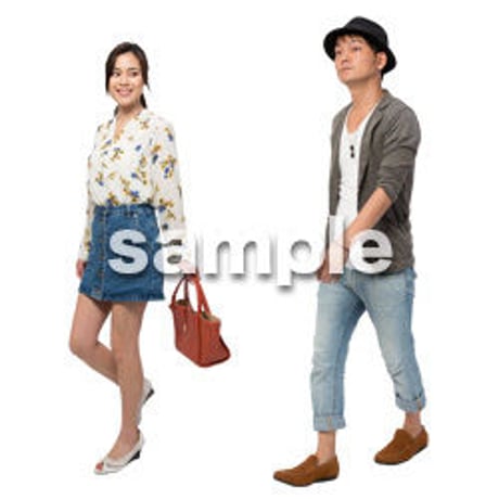Cutout People　ショッピング　JJ_067