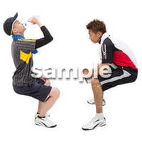 Cutout People　スポーツ　CC_318