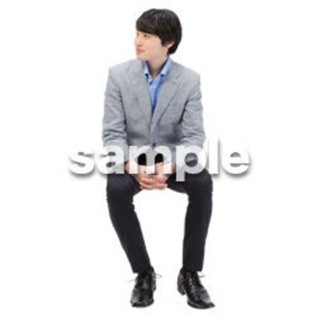 Cutout People　ビジネス-日本人　EE_481