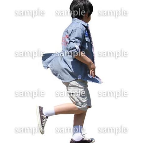 人物切抜き素材　キッズ・スクール編　O_278