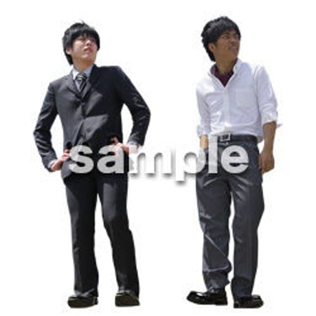 Cutout People　ビジネス-日本人　EE_591