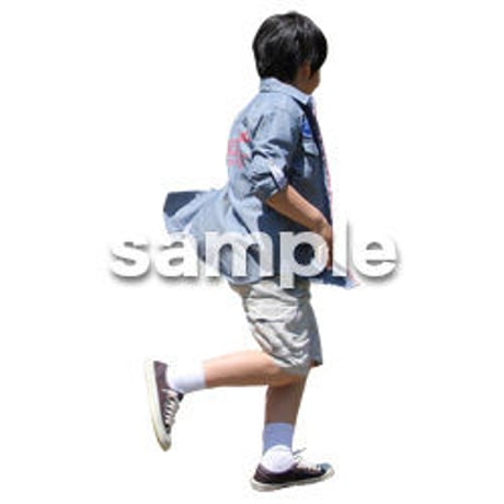 人物切抜き素材　キッズ・スクール編　O_278