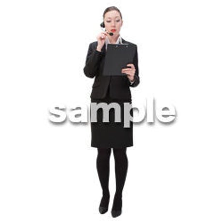 Cutout People　ビジネス　AA_271