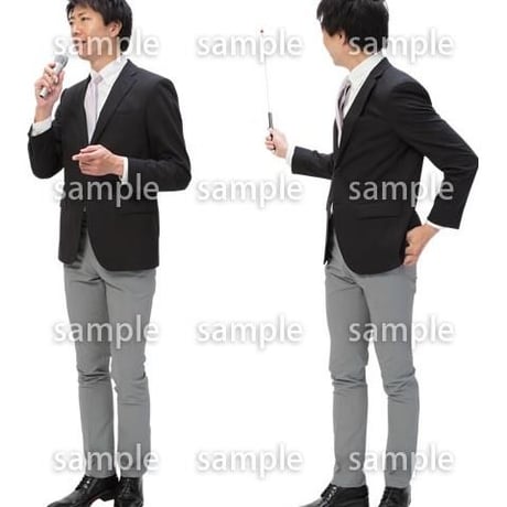 Cutout People　ビジネス-日本人　EE_037