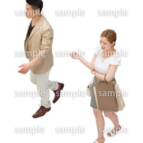 Cutout People　鳥瞰　人物　FF_088