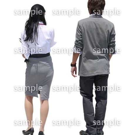 Cutout People　ビジネス-日本人　EE_190