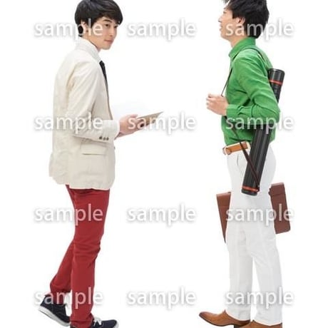 Cutout People　ビジネス-日本人　EE_163