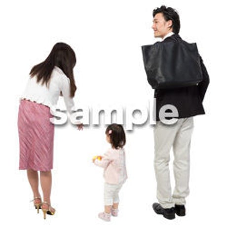 Cutout People　ファミリー　GG_049
