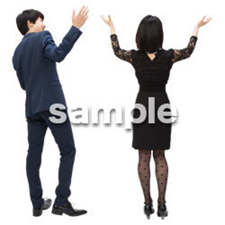 Cutout People　パーティー　DD_110