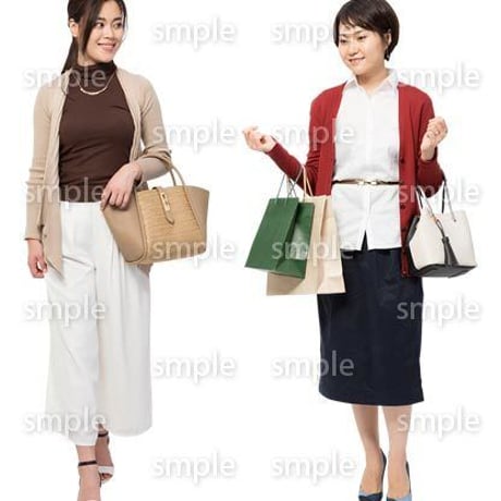 Cutout People　女性ペア　JJ_221