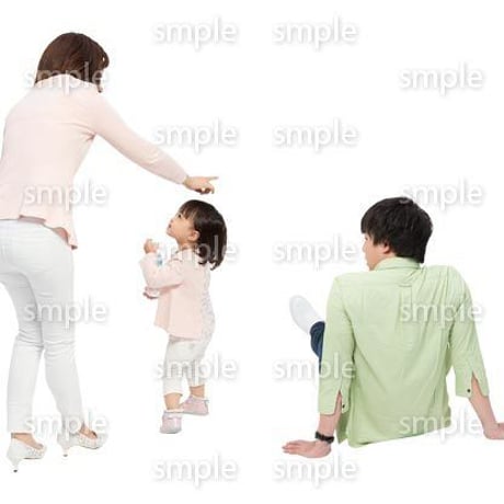 Cutout People　ファミリー　II_210