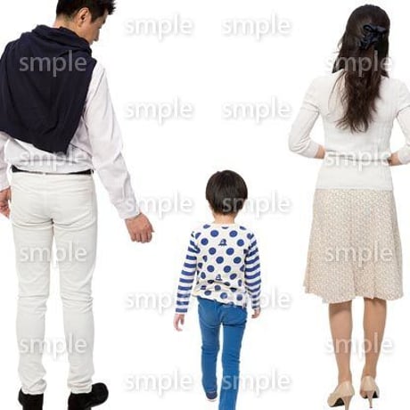 Cutout People　ファミリー　GG_095
