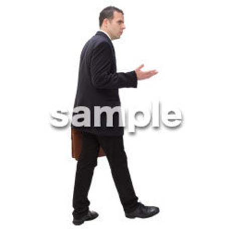 Cutout People　ビジネス　AA_119