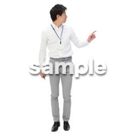 Cutout People　ビジネス-日本人　EE_266