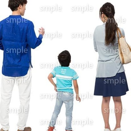Cutout People　ファミリー　GG_085