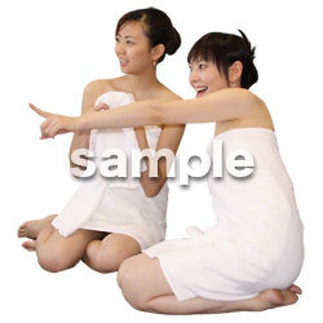 人物切抜き素材　夏服・フィットネス編　J_291