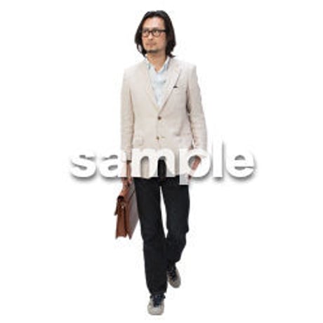 Cutout People　ビジネス　AA_196