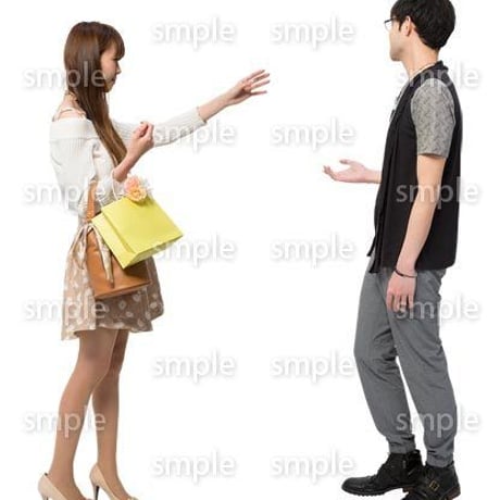 Cutout People　ショッピング　JJ_113
