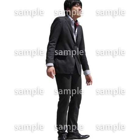 人物切抜き素材　ベーシックファッション編　P_482
