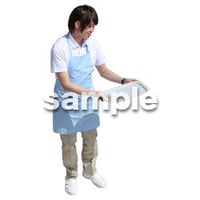 人物切抜き素材　シニア介護編　S_462